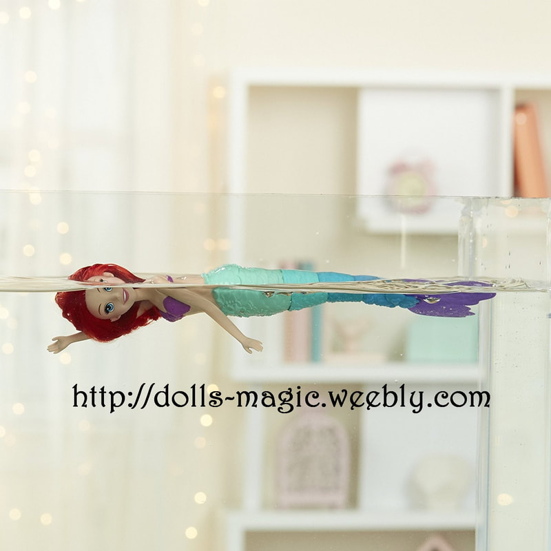 Dolls Magic - Poupée Ariel Swimming Adventures